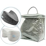 Lyump - Almohada Piernas Dormir con 2 Fundas - Cojin Piernas Dormir de Lado de Espuma de Memoria ortopédicas