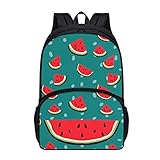 Freewander Watermelon Backpack Adjustable Strap Backpack Durable Anti Theft College School Computer