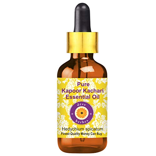 Huile de Kapoor Kachari Hedychium spicatum distillée à la vapeur pour stimuler la pousse