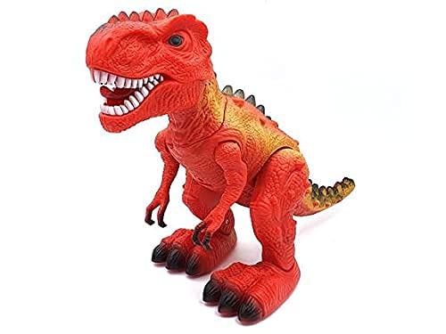 Dinossauro de Brinquedo Tiranossauro Rex Movimento luz e Som (Vermelho)