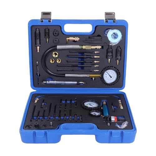 Kit testeur de compression et fuite Shkalacar à double jauge de précision pour moteur HDI P