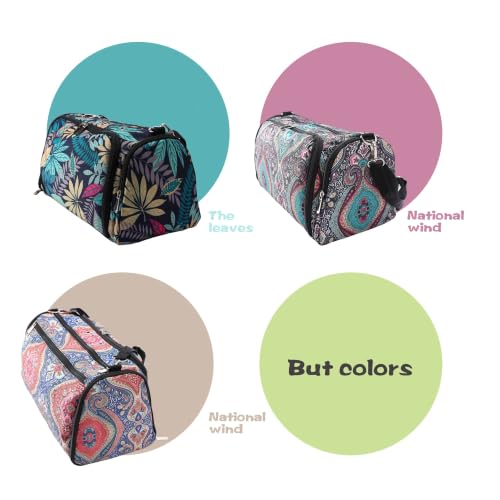 JOZEA Stricktasche (Marineblau) – Tragbarer Organizer für Garn, Zubehör und unfertige Projekte – Bild 5