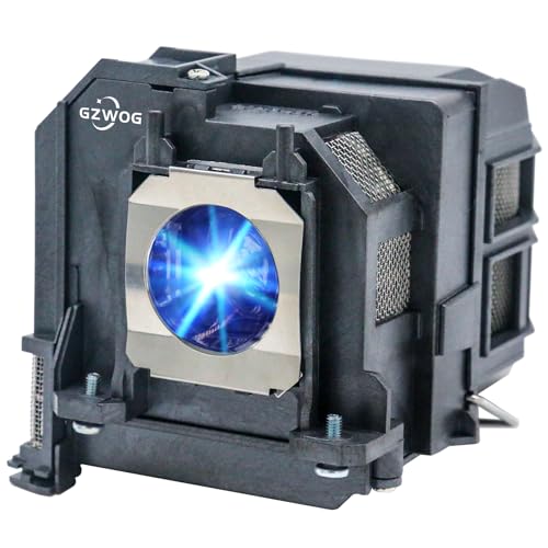 GZWOG ELPLP80 V13H010L80 Replacement Projector Lamp Bulb with Housing for EPSON EB-580/EB-585W/EB-585Wi/EB-595Wi/EB-1420Wi/BrightLink 585Wi/595Wi/Pro 1420Wi/Pro 1430Wi/Powerlite 580/585W/585Wi/595Wi by GZWOG - Used condition - US$34.19