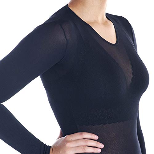 Loba Segunda Pele, Blusa Feminino, Preta (Black), Único