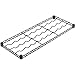 Nexel WS1436B Wine Bottle Shelf 36" L x 14" W Black Epoxy