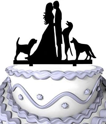 Meijiafei Wedding Cake Topper, Bride And Groom Cake Topper,Couple Cake Topper, Horse Cake Topper,Acrylic Cake Topper, Rustic Cake Topper - View #11