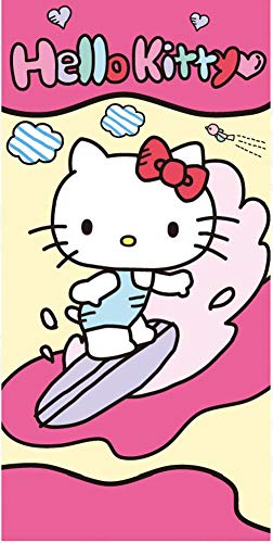 SETINO 821-527 - Toalla de playa (70 x 140 cm), diseño de Hello Kitty
