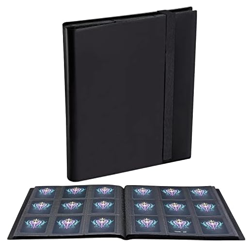 Trading Card Binder, JIQEZNL Premium Card Collection Binder 9 Pocket, 432 Side Loading Yugioh Binders Book Holder for MTG, TCG, Sports, Football, Baseball Cards