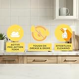 Olex Professional Oven Cleaner Heavy Duty - Foam - Lemon Scent - Fast-Acting Oven Cleaner Spray, Barbecue BBQ & Grill Degreaser - Removes Burnt-On Food and Grime - Grease Remover - 500ml XL Can - Image 7