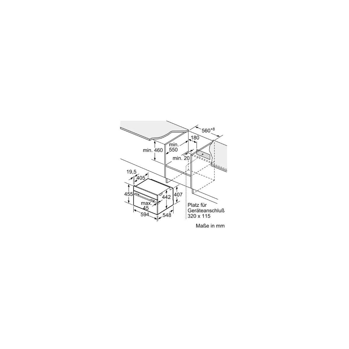 SIEMENS Four encastrable pyrolyse CM724G1B1, IQ700, Multifonction et micro ondes