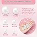 2000PCS Pearls for Crafting, White No Hole Beads for Centerpieces Vases, Assorted Sizes Bulk Fake Pearls Beads for Vase Filler, Candles Centerpiece, DIY Crafts, Jewelry Making (4/6/8/10/14/20mm)