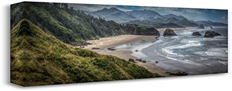 ArtDirect Coastal Serenity 18x9 Gallery Wrapped Canvas Museum Art by Taite, Larry J.