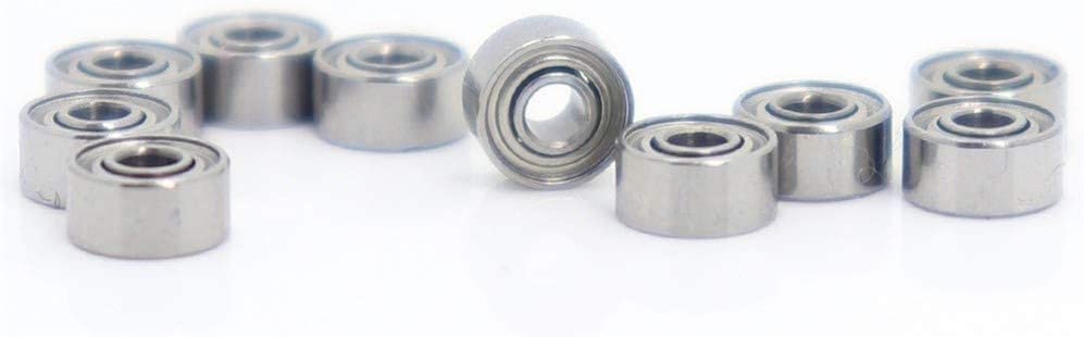 Flanschkugellager F-6800-ZZ – 10x19x5 Mm, Beidseitig Abgedichtet, Aus Wälzlagerstahl