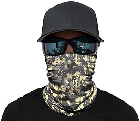 OUYZY Neck Gaiter Face Scarf Cover Mask Sun Bandanas for Fishing Motorcycling