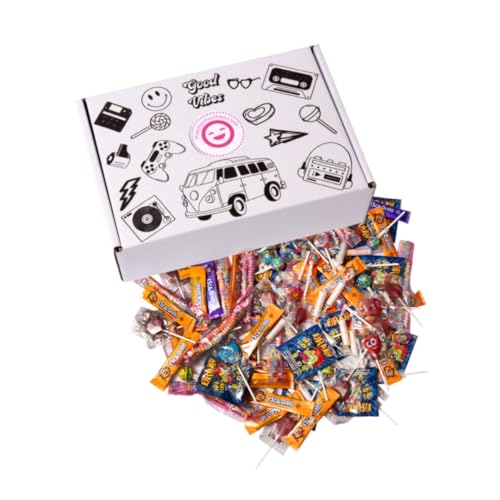 Mega Pack 75 Chuches SIN GLUTEN para Cumpleaños - Bolsas Surtidas de Golosinas Infantiles - Relleno de Piñatas y Fiestas Escolares - Dulces Variados SIN LACTOSA para Detalles y Celebraciones