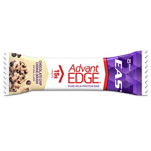 EAS AdvantEDGE Nutrition Bar, Chocolate Chip Cookie Dough, 1.76 OZ, 12 Count EAS AdvantEDGE Nutrition Bar, Chocolate Chip Cookie Dough, 1.76 OZ, 12 Count