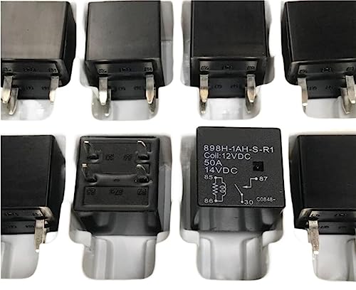 Relé 12V 50A 898H-1AH-S-R1-12VDC automoción conector de 4 pines para sustitución de interruptor