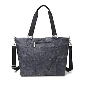 Baggallini Avenue Tote – Medium 12×18 Inch Travel Crossbody Shoulder Bag – Lightweight Laptop Tote Bag