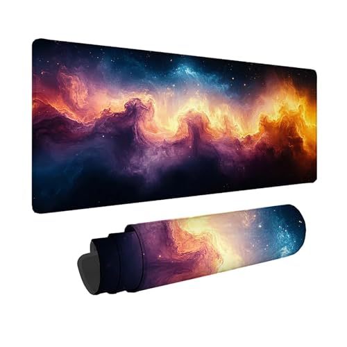 Tapis de souris XXL antidérapant 150x80cm fini les tapis trop petits pour le bureau gamer