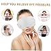 Beaupretty 12Pcs Disposable Lightproof Eye Covers Lightweight Eye Masks for Travel Sleep and Relaxation for Home Office and Nap for All Ages