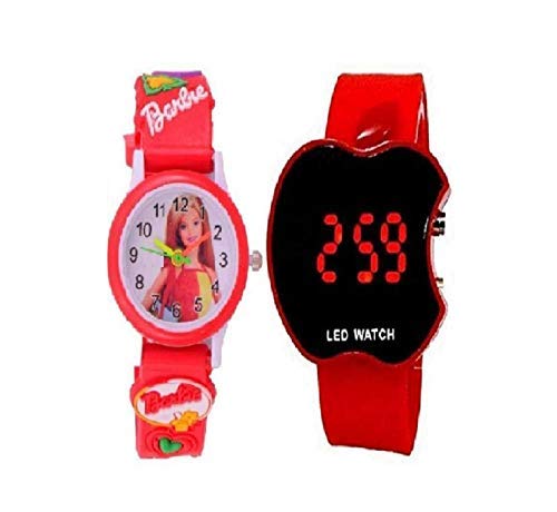 sba prime Red Analogue & Digital Kids Watch for Boys & Girls.(Combo) (B07QBGY6WC) Amazon Price History, Amazon Price Tracker