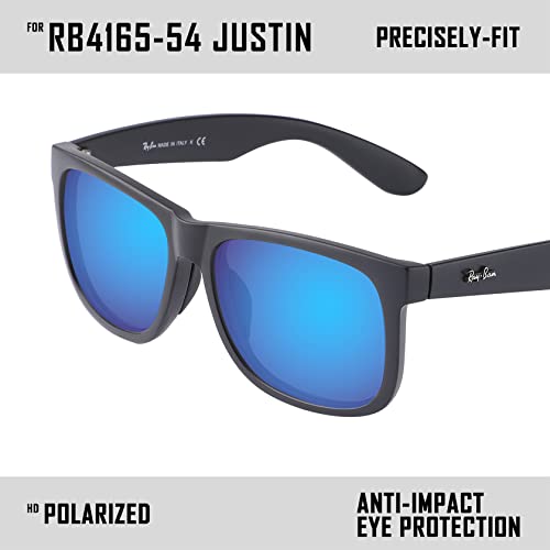 Image of Polarized Replacement Lenses for Ray-Ban Justin RB4165 Sunglass