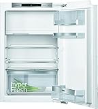 Siemens KI22LADE0 iQ500 Einbau-Kühlschrank / E / 144 kWh/Jahr / 124 l / hyperFresch Plus / LED Beleuchtung / varioShelf Boden / Flachscharnier