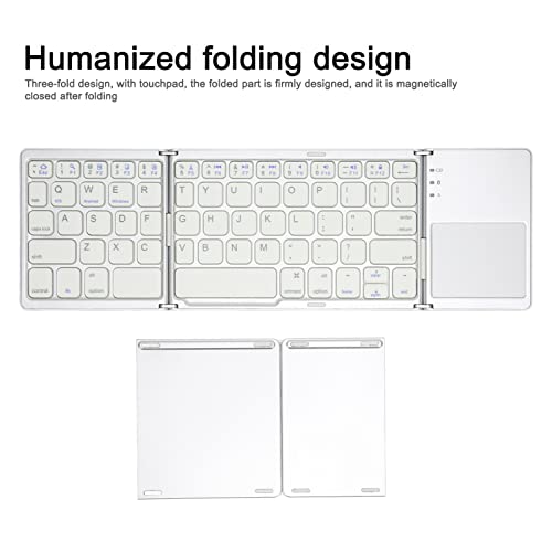 LIULDASHUN Tastiera Wireless Pieghevole, Mini