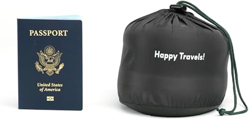 Miniatura 7 de Cushion Lab - Almohada de viaje, galardonado diseño ergonómico patentado para mentón y cuello, almohada de espuma viscoelástica para el cuello,