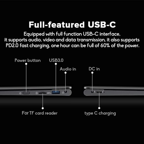 N14 Computador laptop 14 polegadas 4K UHD IPS Tela 3840 * 2160 Display 360 ° Flip-and-fold Design 12