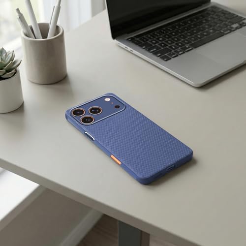 Image of Jkobi Liquid Silicone Back Cover Case for Apple iPhone 17 Pro Max (Camera Protection | Side Grip Texture | Soft and Flexible)