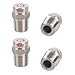 4Pcs Heavy Duty Steel Nozzles Head Tips for Industrial Applications Providing Efficient Flows and Easy Connection Industrial Nozzle
