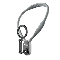 TELESIN Supporto Magnetico Selfie per Telefono da Collo, POV, VLOG Collana Magnetica per Telefoni Cellulari per Magsafe Portacellulare da Collo per iPhone 17 16 15 14 13 PRO 12 Max Android (Gray)