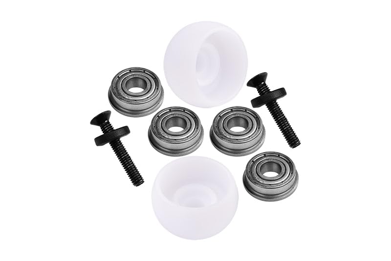 Set De Roues Latérales GPM Promoto-MX Pour Moto LOSI 1:4 – Remplacement De La Barre D'équilibre, En Aluminium CNC, Noir, Compatible LOS06000 Et LOS06002