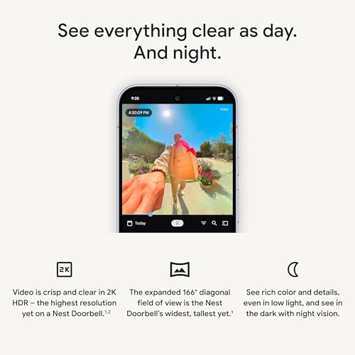 Smart Video Doorbell with Hardwired Connection