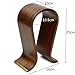 Produktbild kenthia Holz U-Form Display Ständer Aufhänger Halterung Rack für Headset Kopfhörer