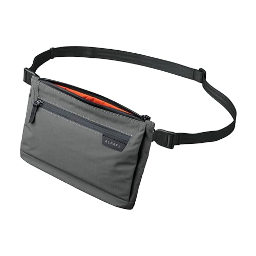 ALPAKA Zip Pouch Max V2 -�V�����_�[�o�b�O �X�����O�o�b�O ���|�� �莝�� �r�b�O���z �g���x���E�H���b�g �����p�o�b�O �p�X�|�[�g���[�\ �X�g���b�v���O���\ ���� �r�W�l�X �X�{�[�c �ʋ� ���s
