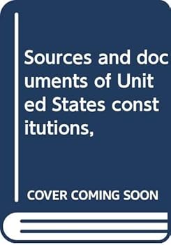 Paperback Sources and documents of United States constitutions, Book