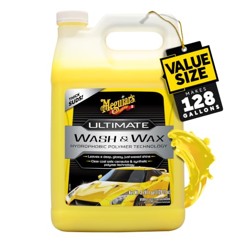 Meguiar's Ultimate Wash and Wax, 128 oz