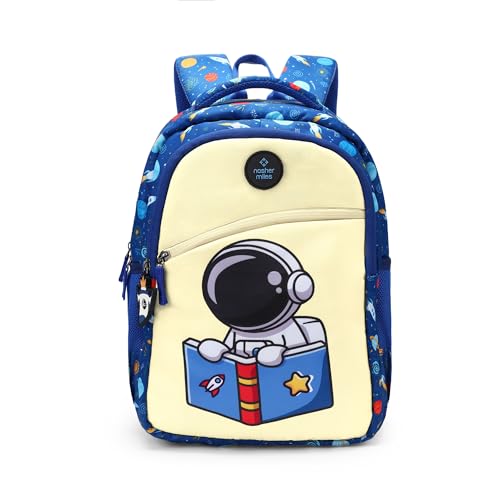 Image of Nasher Miles Polyester Backpack | Ideal for Preschool, Kindergarten, College, School, Office& Travel | Toddler, Girls, Boys, Men, Women