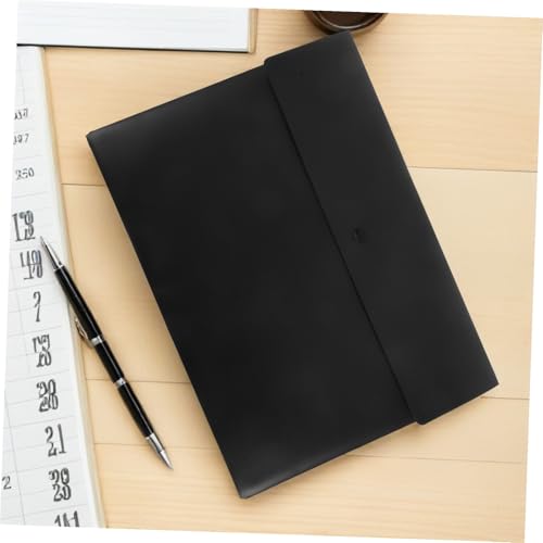 Dossiers plastiques étanches WOONEKY format A4 avec bouton-pression pour documents