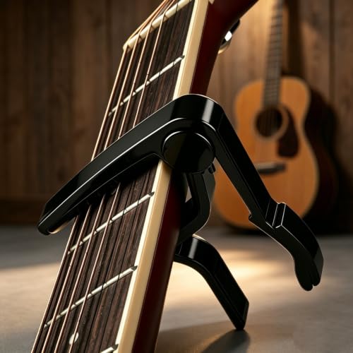 Image of Guitar Capo Guitar Clamp Kapo for Acoustic Electric Bass Guitar Ukulele