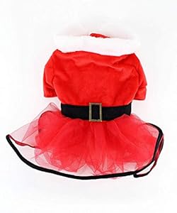 Midlee Mrs. Claus Hundekleid X-Large