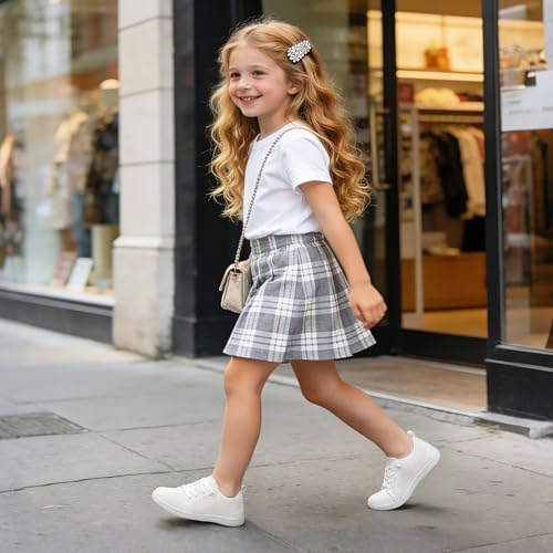 Image of LeIsfIt Toddler Shoes Girls Boys Wide Shoes Kids Zero Drop Minimalist Sneakers Barefoot Slip on Tennis Sneakers
