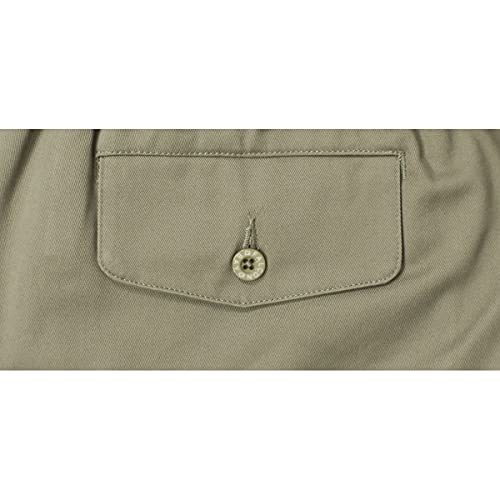 Falcon Bay Big & Tall Men's Casual Twill Pants Full Elastic3