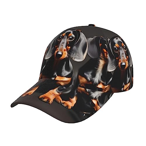 Casquette de baseball Trois teckels un accessoire unique pour afficher votre passion