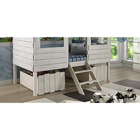 Donco Kids Dual Tree House Rustic Sand Drawers Cover