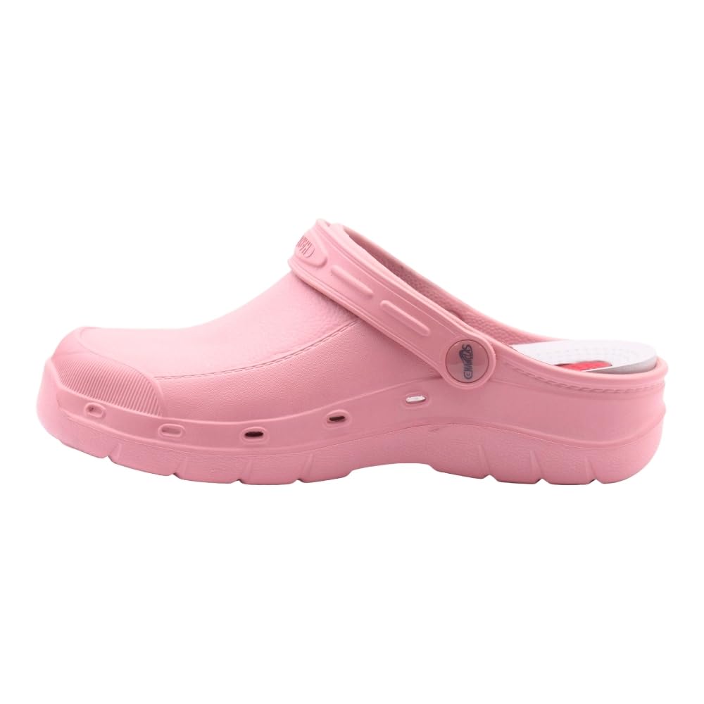 Zueco de Goma Sanitario Laboral Unisex, Color TOSA Caucho