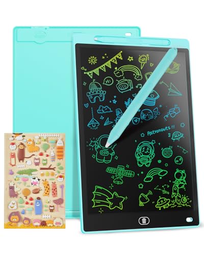 Genialba Tableta de Escritura LCD de colores de 12, Tablero de Dibujo Electrónico - Tablero de...