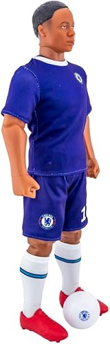 Miniatura 5 de Figuras de héroe de fútbol con licencia oficial, Raheem Sterling, 11.8 in de alto